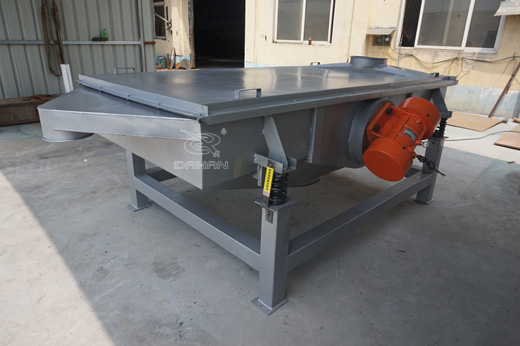 下料口直線振動(dòng)篩